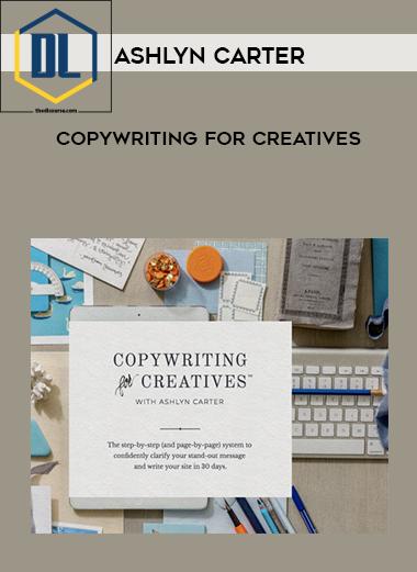 Ashlyn Carter – Copywriting For Creatives