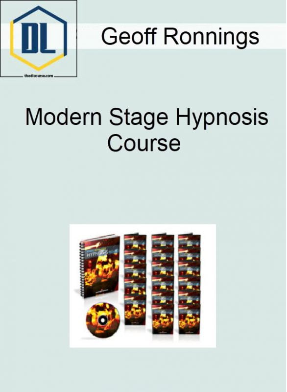Geoff Ronnings – Modern Stage Hypnosis Course 1 Geoff Ronnings – Modern Stage Hypnosis Course