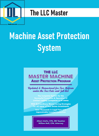 The LLC Master - Machine Asset Protection System 3 The LLC Master - Machine Asset Protection System