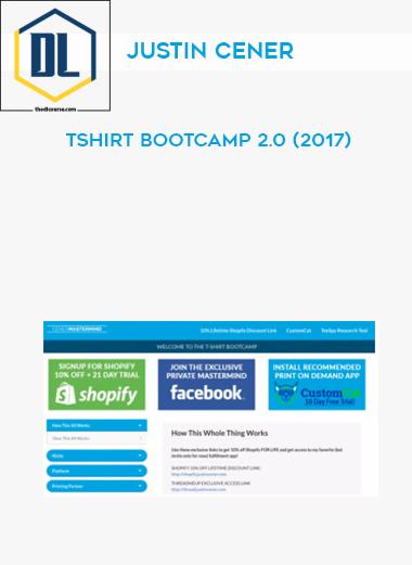 Justin Cener – TShirt Bootcamp 2.0 (2017) 3 Justin Cener – TShirt Bootcamp 2.0 (2017)