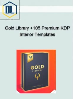 Gold Library +105 Premium KDP Interior Templates
