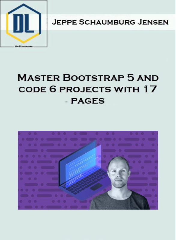 Jeppe Schaumburg Jensen – Master Bootstrap 5 and code 6 projects with 17 pages 16 011 1