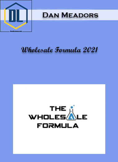 Dan M3adors – Wholesale Formula 2021 3 Wholesale Formula