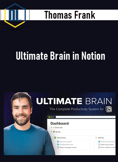 Thomas Frank – Ultimate Brain in Notion 2 Thomas Frank – Ultimate Brain in Notion