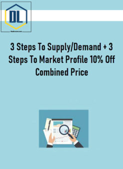 3 Steps To Supply/Demand + 3 Steps To Market Profile 10% Off Combined Price