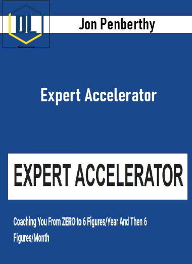 Jon Penberthy – Expert Accelerator 3 Jon Penberthy – Expert Accelerator