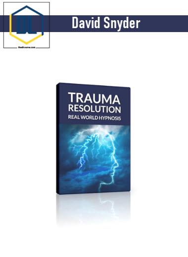 David Snyder – Trauma Resolution 3 David Snyder – Trauma Resolution