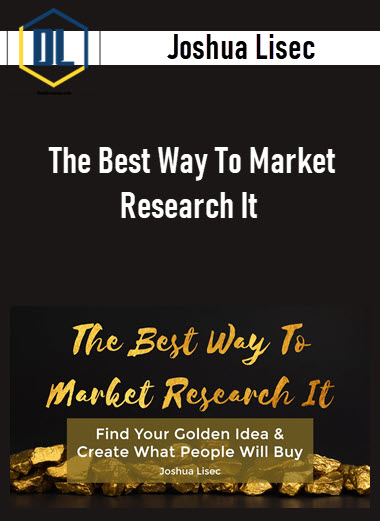 Joshua Lisec – The Best Way To Market Research It 3 Joshua Lisec – The Best Way To Market Research It
