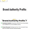 Dan Henry – Brand Authority Profits 1 Dan Henry – Brand Authority Profits