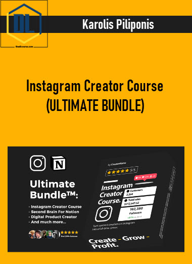 Instagram Creator Course (ULTIMATE BUNDLE) β Karolis Piliponis 3 Instagram Creator Course