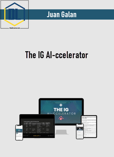 Juan Galan – The IG AI-ccelerator 3 Juan Galan – The IG AI-ccelerator