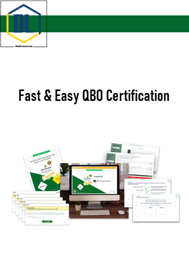 Fast & Easy QBO Certification 3 Fast & Easy QBO Certification